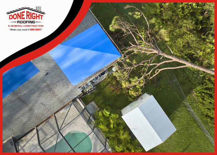 Efficient Storm Damage Roofing Repairs and Restoration in Milano, Texas.