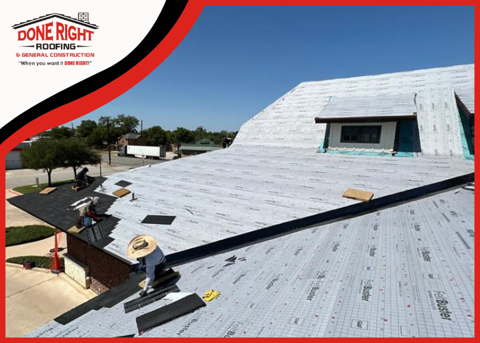 Advanced roofing solutions by Done Right Roofing in the Temple-Killeen area, combatting El Niño effects.