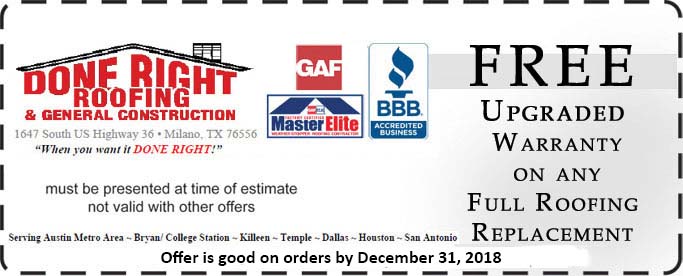 Done Right Roofing Images